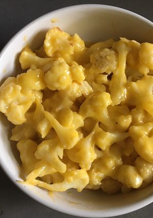 Una foto de Coliflor estilo mac & cheese