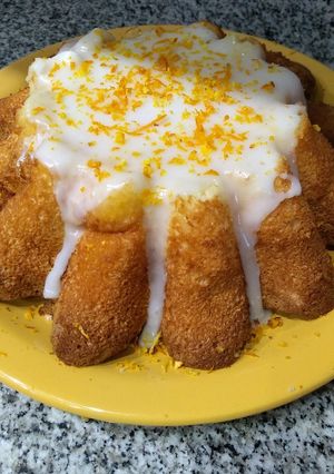 Una foto de Bizcochuelo sin TACC de yogurt súper esponjoso 🤩🤤