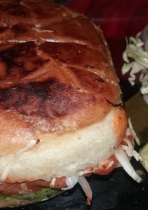 A picture of Veg hot dog.