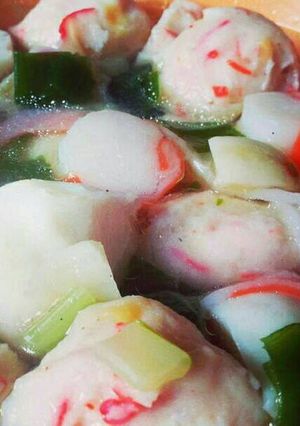 Foto resep Sup Baso Seafood a la Bunbun Ninskie