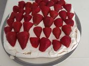 Une photo de chantilly fraises