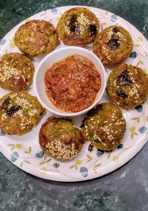 A picture of Green Peas, Sabudana Balls (no,onion garlic).