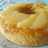 Torta invertida de peras