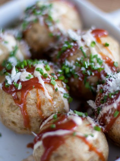 Una foto de Takoyaki