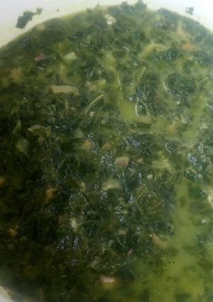 Foto resep Daun ubi tumbuk
