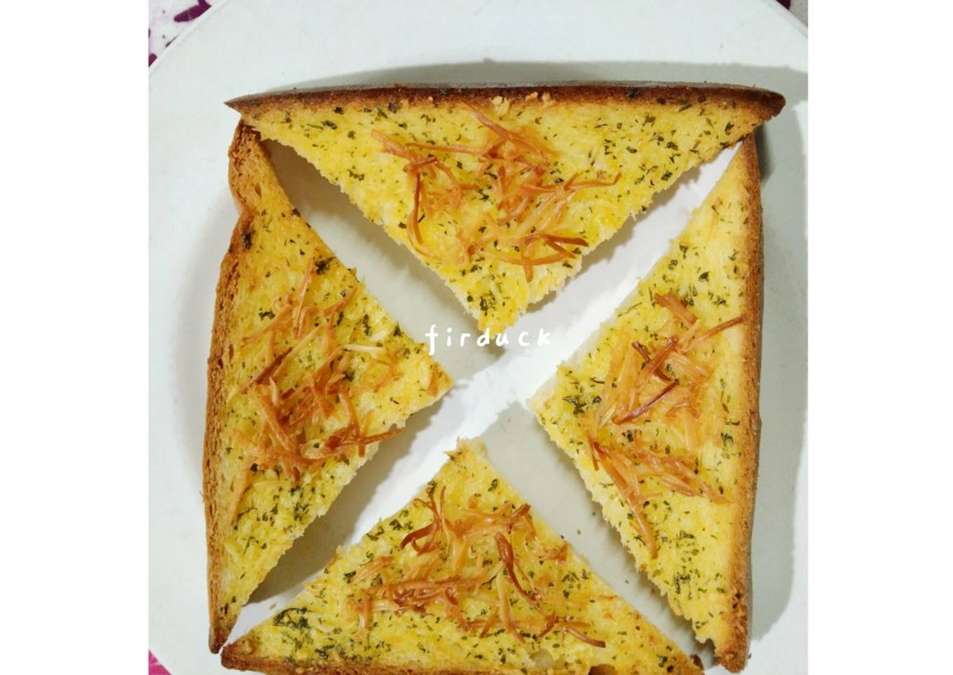 Simpel Garlic Cheese Bread (Resep Paling Passs!)