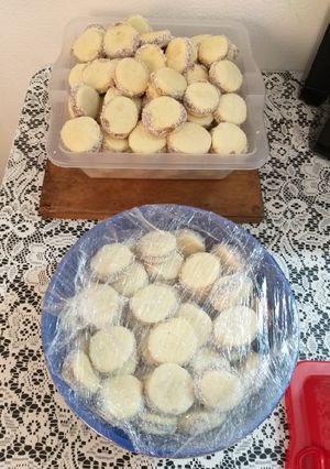 Una foto de Alfajores de maicena