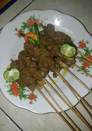 Foto resep Sate Ayam teflon bumbu kacang