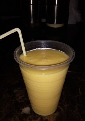 A picture of Mango smoothie.