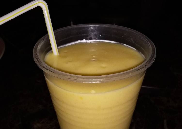 Step-by-Step Guide to Prepare Award-winning Mango smoothie | So Tasty Food Recipe From My Kitchen