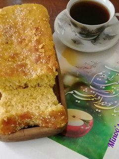 عکسی از دستور نان پنبه ای کدو حلوایی