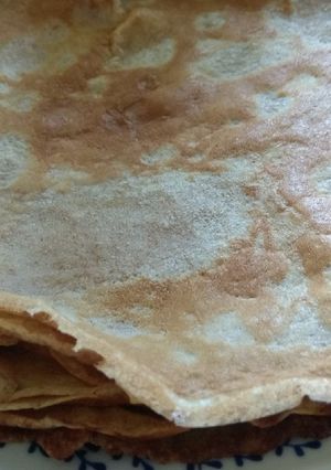 Teljes kiőrlésű palacsinta recept fotója