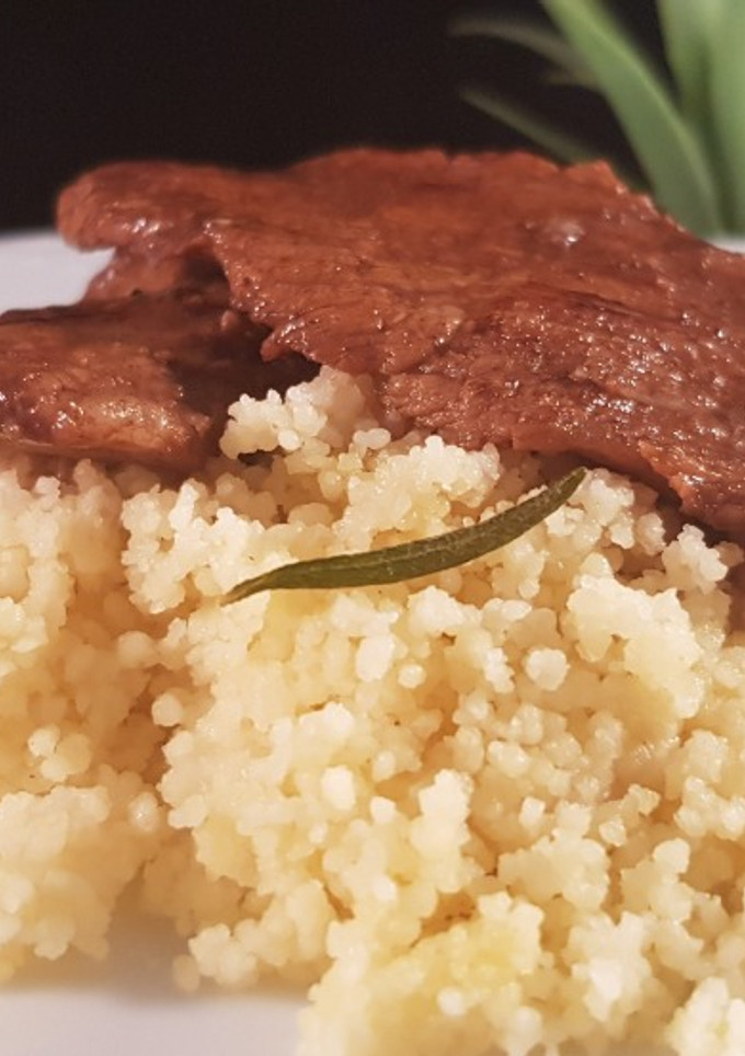 Una foto de Cuscús al ajo