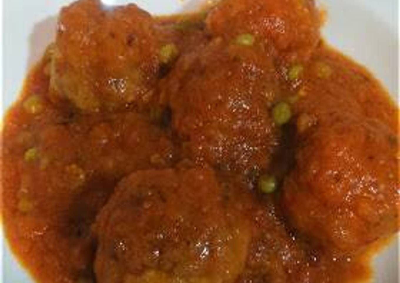 Albóndigas con tomate