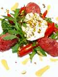 Tartare, burrata e pistacchi