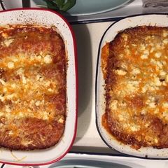 A picture of Enchiladas.