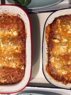 A picture of Enchiladas.