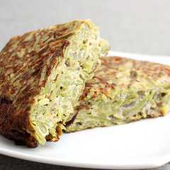 Una foto de Tortilla de Porotos Verdes