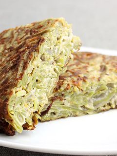 Una foto de Tortilla de Porotos Verdes