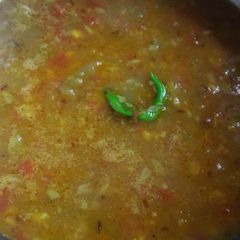 A picture of Lauki chana dal tadka.