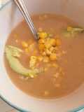 Sopita de vegetales, con el caldo que sobró ayer,!¡