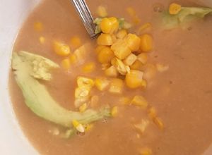 Una foto de Sopita de vegetales, con el caldo que sobró ayer,!¡