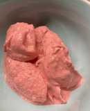Helado de Frutillas SIN AZÚCAR en 5 min