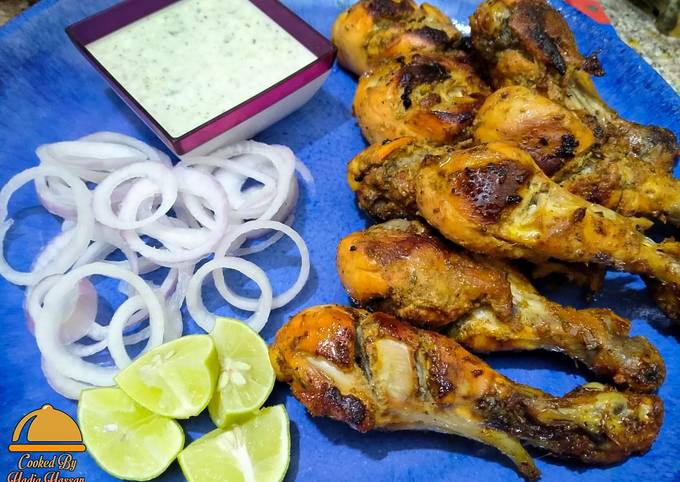 Recipe of Ultimate Smoky chicken leg piece