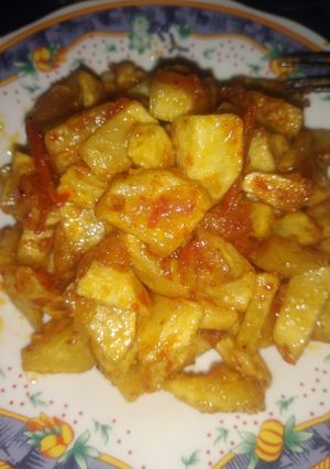 Foto resep Balado kentang sederhana
