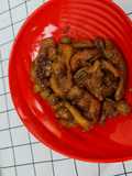 Kulit ayam kecap topping mie ayam balitable
