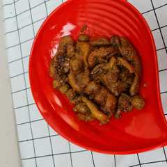 รูปของ Kulit ayam kecap topping mie ayam balitable