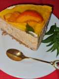 Cheesecake cu caise și mentă
