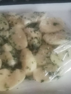 Una foto de Patatas al ajolimón