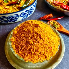 A picture of Vangi Bath Masala.