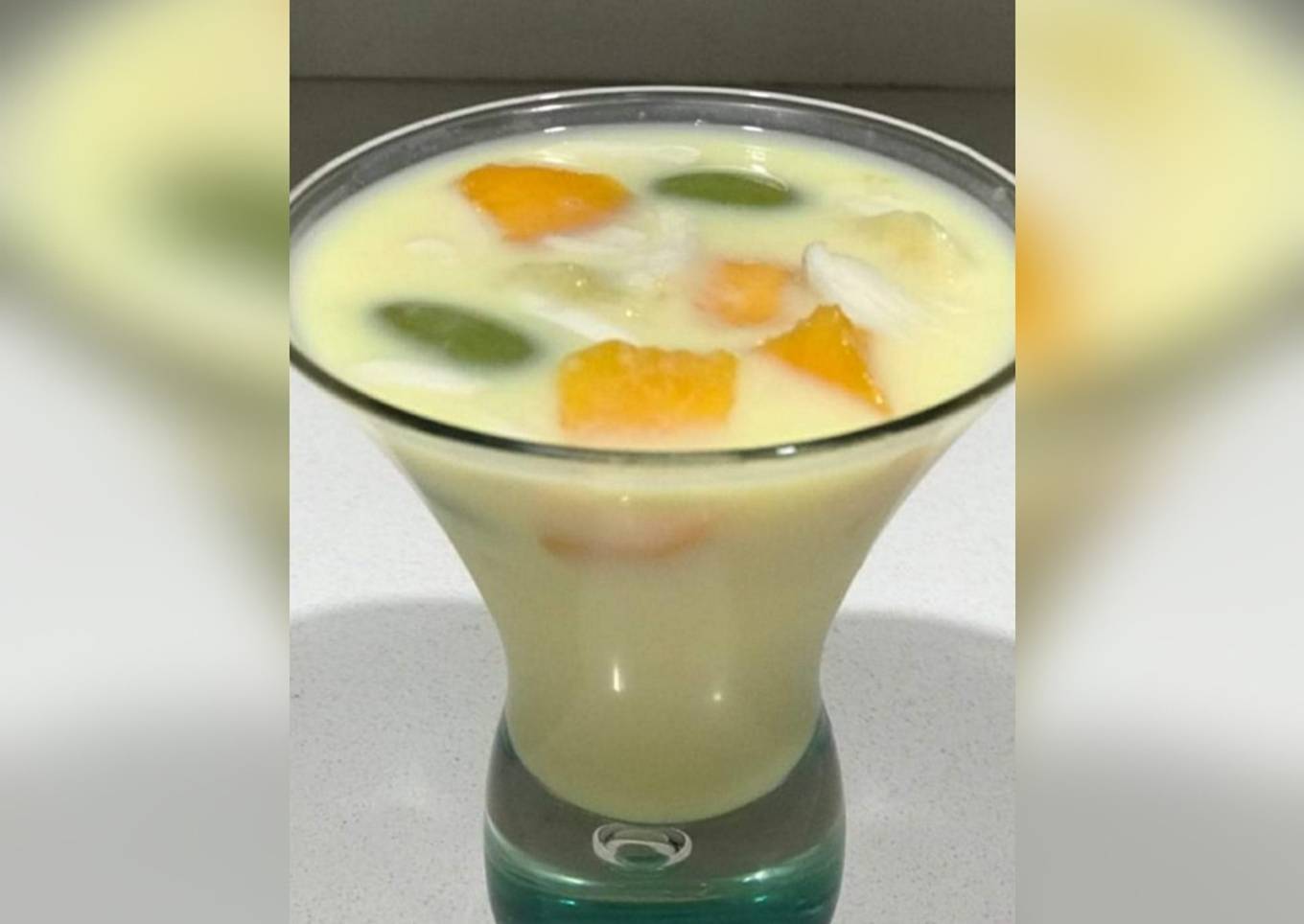 Fruit custard