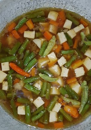 Foto resep Asem Asem Buncis Campursari