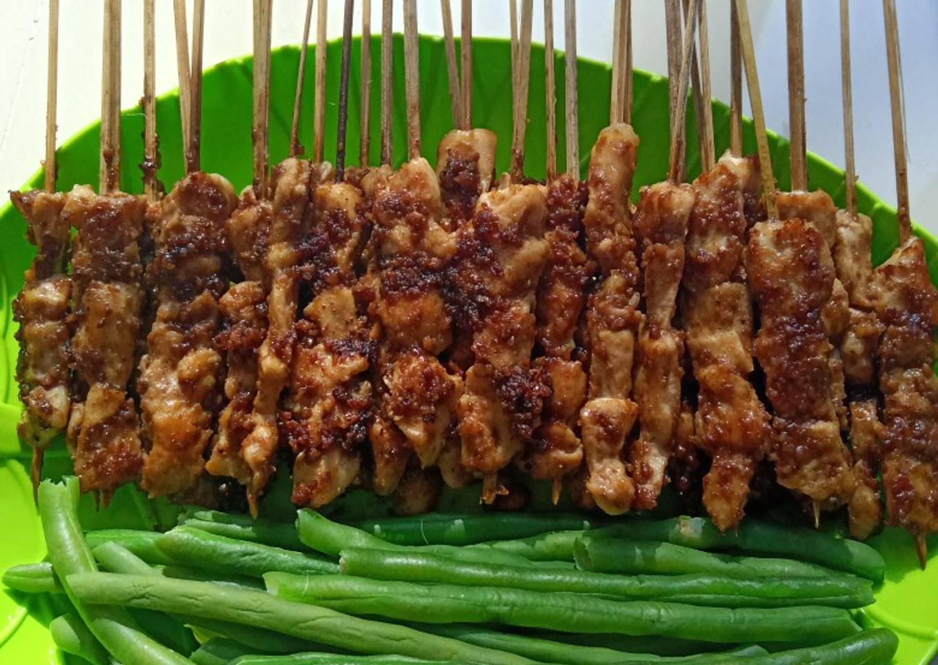 Sate ayam teflon modal 20k