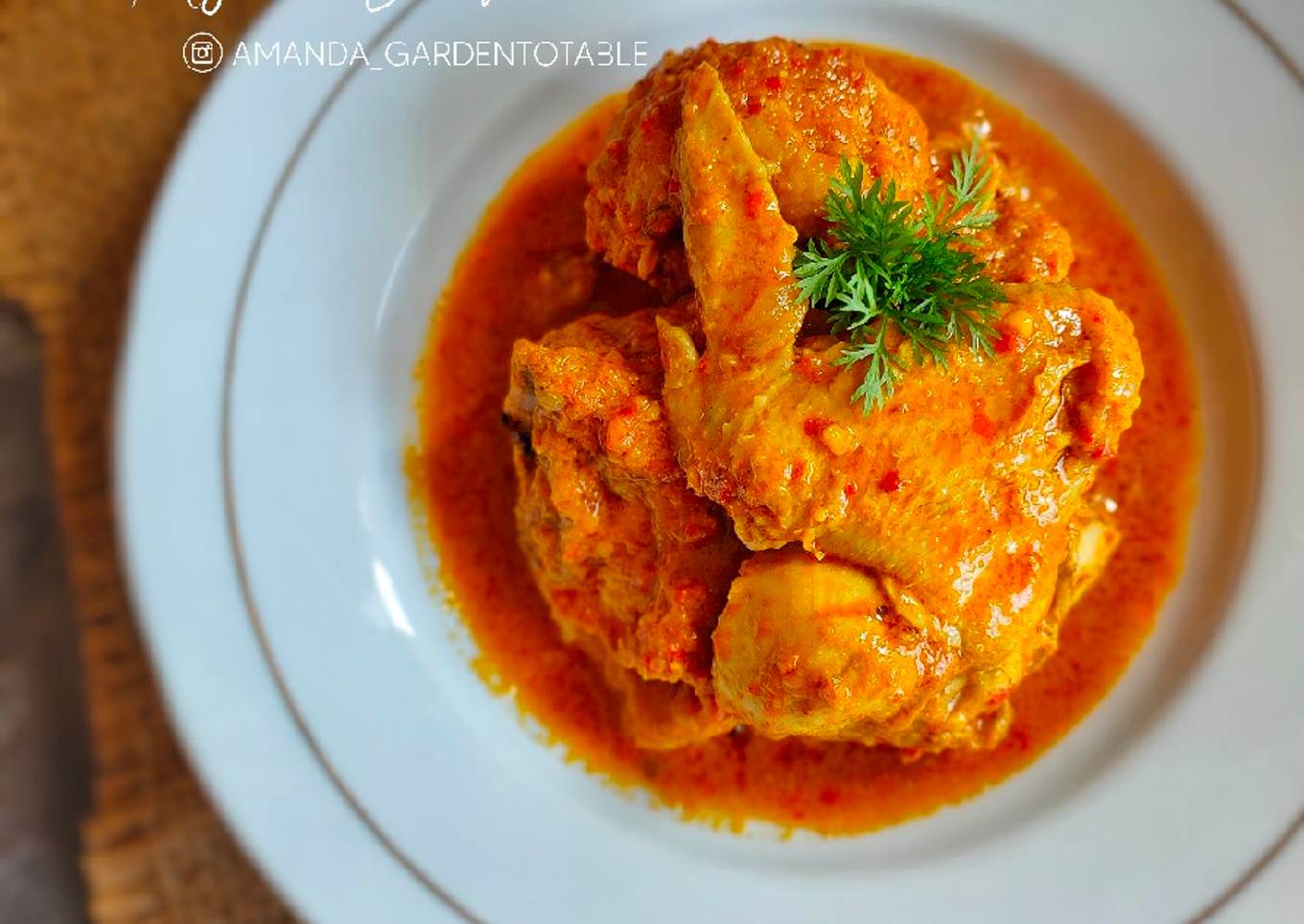 Sambal Goreng Ayam Bersantan