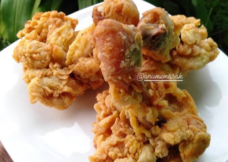 Resep Kentucky Fried Chicken (KFC), Enak