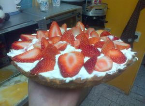 Una foto de Tarta frutal