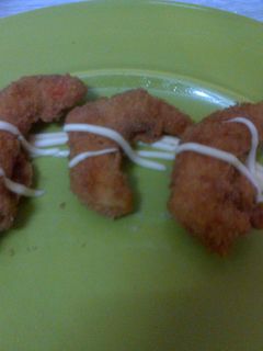 Una foto de Camarones fritos