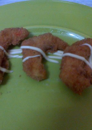 Una foto de Camarones fritos