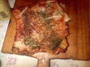 Una foto de matambre de cerdo al horno
