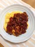 Easy Omurice with Mushroom Demi-Glace Sauce