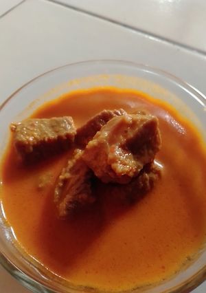 Foto resep Gulai daging so simple