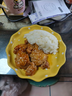 照燒雞腿飯 的食譜成品照片