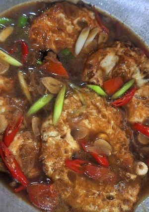 Foto resep Semur Telur Ceplok