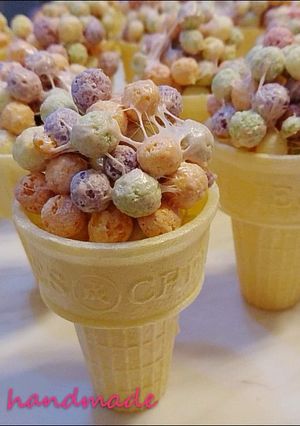 彩球甜筒 的食譜成品照片