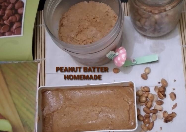 Tutorial mengolah Peanut Butter Homemade nikmat