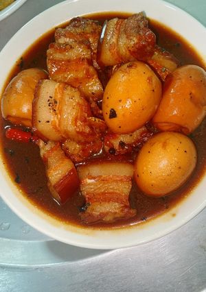 Hình của món Thịt kho tàu.